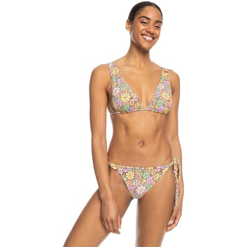 Roxy All About Sol - Triangle Two-Piece Bikini Set for Women - Triangle Bikini - Frauen - S - Braun. von Roxy