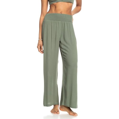 Roxy Along The Beach - Beach Pant for Women - Strandhose - Frauen - XS - Grün. von Roxy