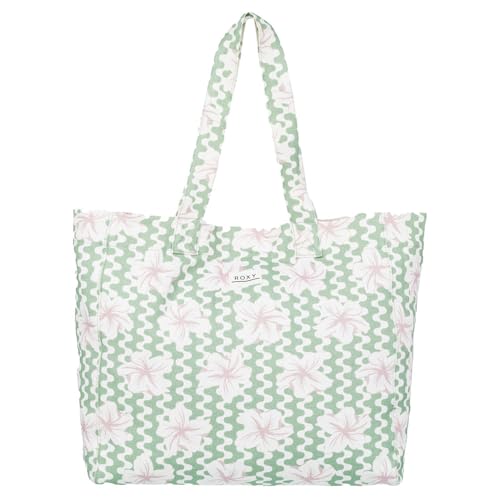Roxy Anti Bad Vibes - Large Tote Bag for Women - Große Tragetasche - Frauen - medium - Grün. von Roxy