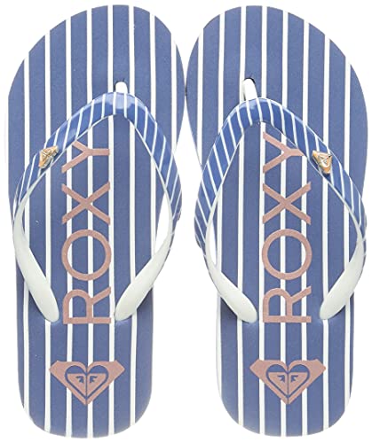 Roxy Baby-Mädchen Rg Pebbles Sandal for Girls Flip-Flop, Dark Navy, 21 EU von Roxy