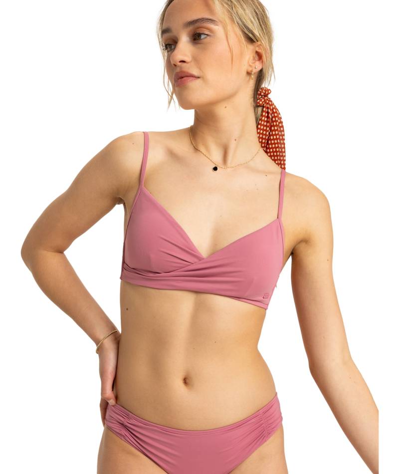 Roxy Triangel-Bikini-Top "BEACH CLASHORT SLEEVEICS WRAP BRA" von Roxy