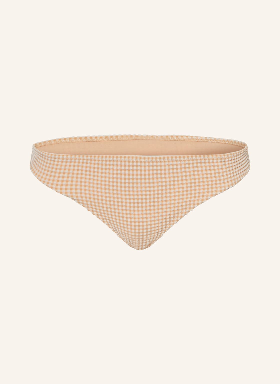 Roxy Basic-Bikini-Hose Gingham beige von Roxy