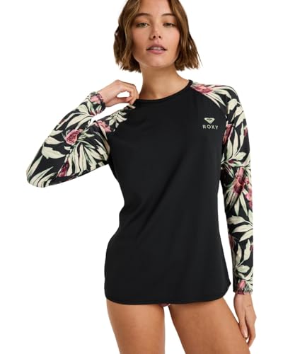 Roxy Basic Mix - Long Sleeve Rash Vest for Women - Langärmliger Rashguard - Frauen - Schwarz. Roxy Basic Mix - Long Sleeve Rash Vest for Women - Langärmliger Rashguard - Frauen - Schwarz. von Roxy