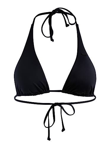 Roxy Beach Classics - Tiki Tri Bikini Top for Women - Tri-Bikinioberteil - Frauen - M - Schwarz. von Roxy