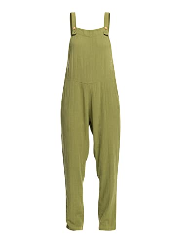 Roxy Beachside Love - Ankle Length Strappy Jumpsuit for Women - Knöchellanger Riemchen-Overall - Frauen - S - Grün. von Roxy