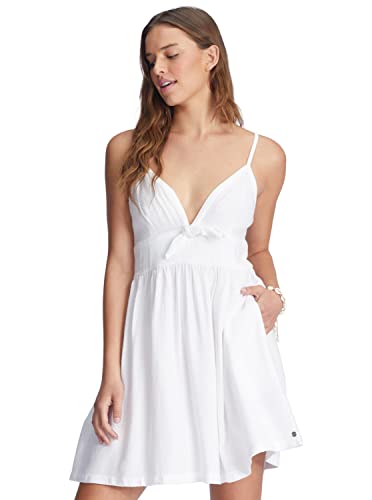 Roxy Bright Light - Strappy Dress for Women - Trägerkleid - Frauen - M - Weiss. von Roxy