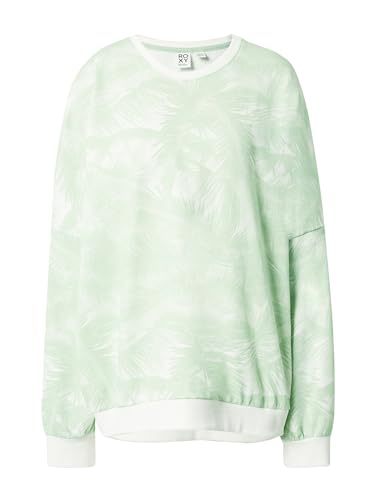 Roxy Bright Sunshine - Oversized Sweatshirt for Women - Übergroßes Sweatshirt - Frauen - S - Grün. von Roxy