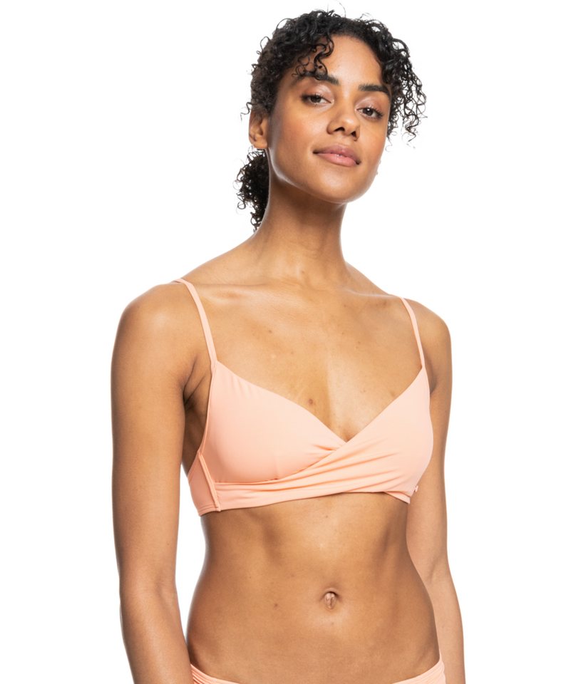 Roxy Bügel-Bikini-Top ROXY Beach Classics Bralette Bikinioberteil peach von Roxy