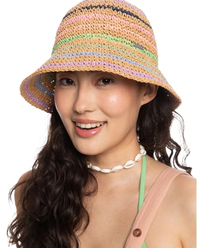 Roxy Candied Peacy - Bucket Hat for Women - Anglerhut - Frauen - S/M - Gelb. von Roxy