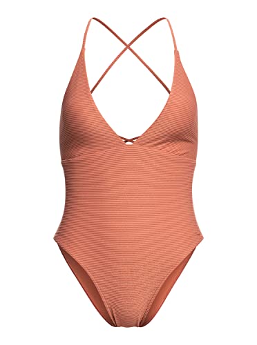 Roxy Coconut Crew - One-Piece Swimsuit for Women - Badeanzug - Frauen - XS - Rosa. von Roxy