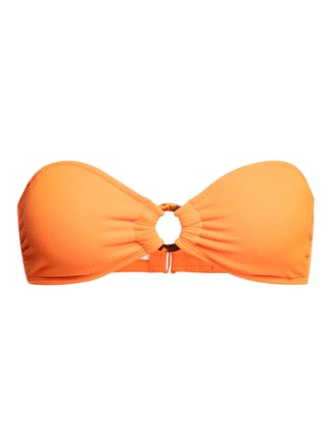 Roxy Color Jam - Bandeau Bikini Top for Women - Bandeau-Bikinioberteil - Frauen - L - Orange. von Roxy