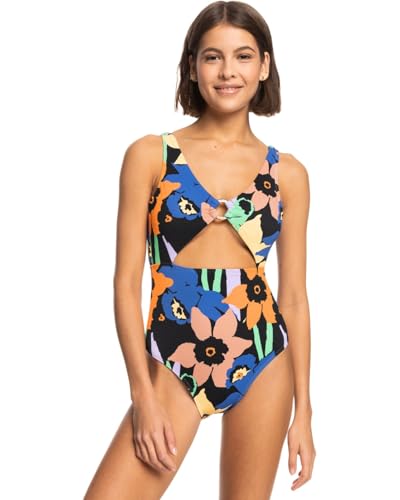 Roxy Color Jam - One-Piece Swimsuit for Women - Badeanzug - Frauen - Schwarz. von Roxy