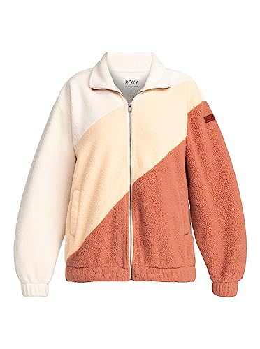 Roxy Count The Reasons - Zip-Up Fleece for Women - Fleece mit Reißverschluss - Frauen - Beige. Roxy Count The Reasons - Zip-Up Fleece for Women - Fleece mit Reißverschluss - Frauen - Beige. von Roxy