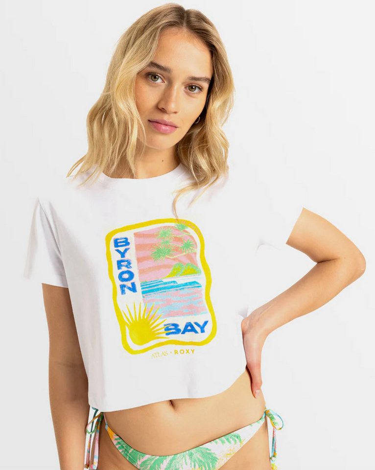 Roxy Crop-Top Atlas Ocean Regular Crop T-Shirt von Roxy