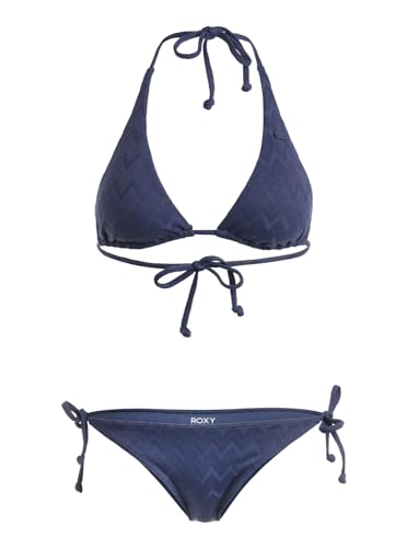 Roxy Current Coolness – Triangel-Bikini-Set für Damen ERJX203542, Blau - Naval Academy, S von Roxy