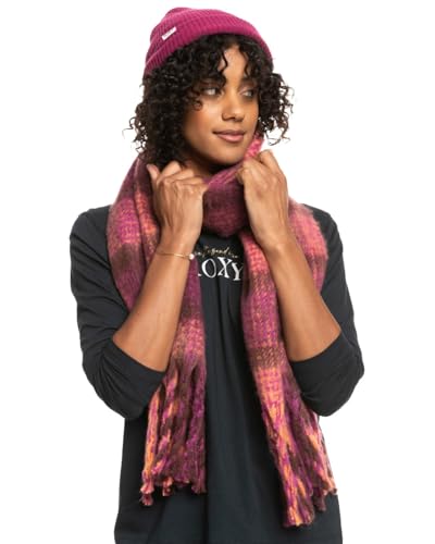 Roxy Cute Blush - Plaid Scarf for Women - Kariertes Halstuch - Frauen - One size - Rot. von Roxy