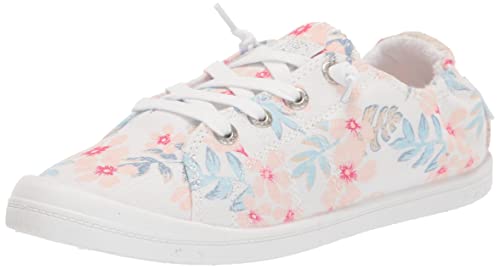 Roxy Damen Rory Slip On Sneaker, Rosa/Weiß/C Blau, 40 EU von Roxy