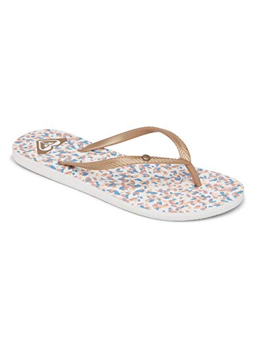 Roxy Damen BERMUDA PRINT Zehentrenner, WHITE/PRINT, 36 EU von Roxy