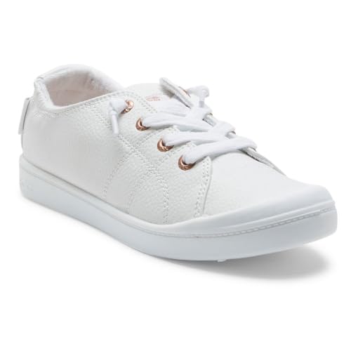 Roxy Damen Bayshore Plus LX Sneaker, White, 38 EU von Roxy