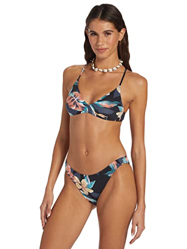 Roxy Damen Beach Classics Athletic Bikinioberteil Bikini, Anthrazit Tropicoco 231 Exc, Large von Roxy