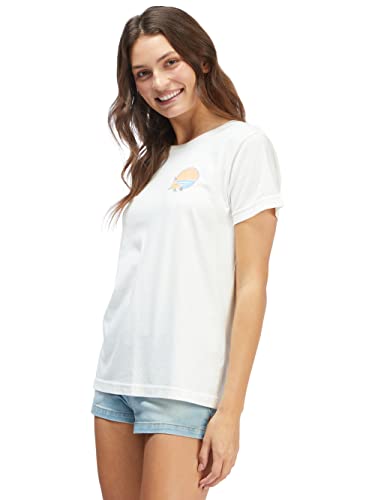 Roxy Damen Boyfriend Crew T-Shirt, Schneewittchen 1, Mittel von Roxy