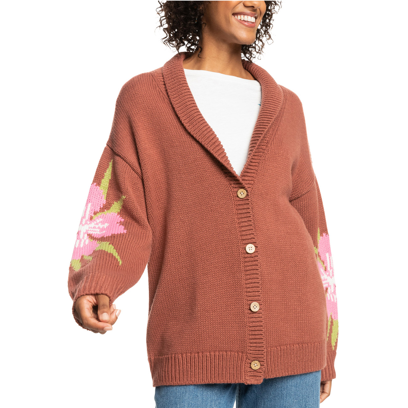 Roxy Damen Cardigan HAND ON HEART  SWTR von Roxy