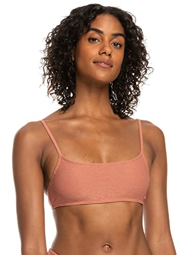 Roxy Coconut Crew - Bralette Bikini Top for Women - Bralette-Bikinioberteil - Frauen - XL - Rosa. von Roxy