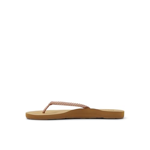 Roxy Damen Costas Zehentrenner Sandale, Brauner Überlauf, 40 EU von Roxy