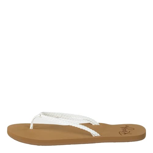 Roxy Damen Costas Sport Sandalen, Weiß (White Wht) von Roxy
