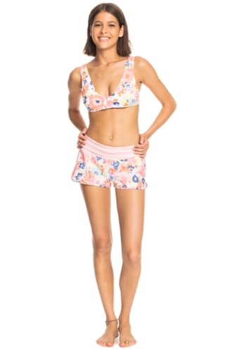 Roxy Damen Endless Summer 2" Boardshorts, Bright White Floral Escape S, L von Roxy