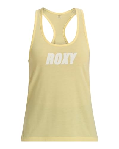 Roxy Damen Everyday Flow Tank T-Shirt, Lemon Meringue, X-Large von Roxy