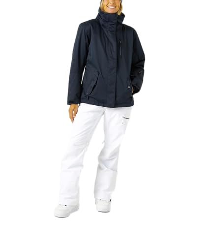 Roxy Damen Jetty Block 10k Waterproof, Insulated Snow Jacket, Pfas-Free, Recycled Fabric Schneejacken, Anthrazit, M von Roxy