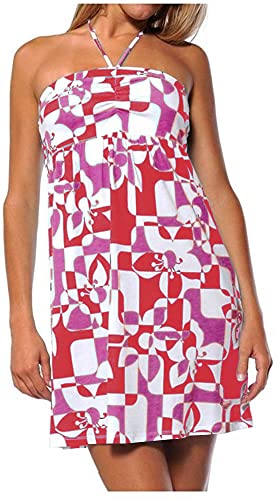Roxy Damen Kleid Strandkleid (S, Rot) von Roxy