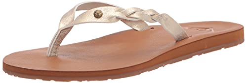 Roxy Damen Liza Zehentrenner Flipflop, champagnerfarben, 36 EU von Roxy