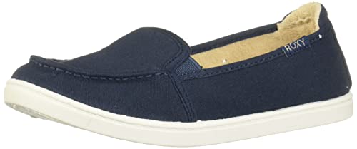 Roxy Damen Minnow Slip on Shoe Sneaker, Dark Navy Exc, 37.5 EU Roxy Damen Minnow Slip on Shoe Sneaker, Dark Navy Exc, 37.5 EU von Roxy