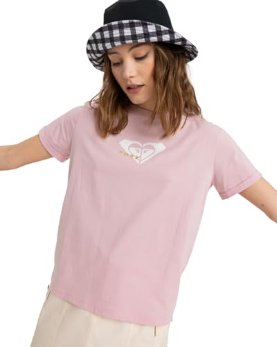 Roxy Damen Oceanregular Corpo T-Shirt, Gebleichtes Mauve, XXL Roxy Damen Oceanregular Corpo T-Shirt, Gebleichtes Mauve, XXL von Roxy