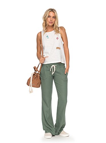 Roxy Damen Oceanside Soft Pant Freizeithosen, olivgrün, Klein von Roxy