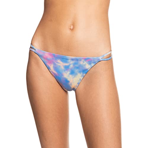 Roxy Damen POP SURF Cheeky Bottom Badeanzug-separat, Pale Marigold TIE DYE Vibes, L (5er Pack) von Roxy