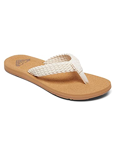 Roxy Damen PORTO Badeschuhe, Weiß (Natural Nat), 36 EU von Roxy