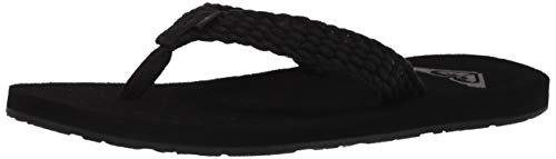 Roxy Damen Porto Flip Flop Sandale, Schwarz 20, 38 EU von Roxy