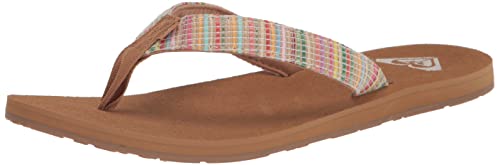 Roxy Damen Porto Raffia Sandale, Multi Core, 40 EU von Roxy