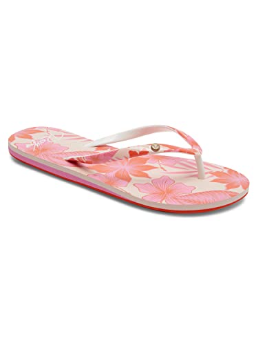 Roxy Damen Portofino Sandale, Crazy Pink Flower, 37 EU von Roxy