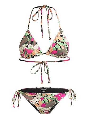 Roxy Printed Beach Classics - Triangle Bikini für Frauen Schwarz von Roxy