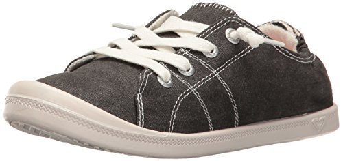 Roxy Rory, Damen-Sneaker zum Reinschlüpfen, flach, Schwarz, 39 EU von Roxy