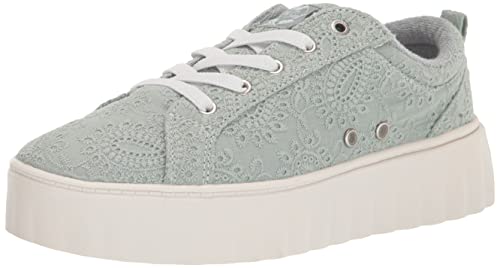 Roxy Damen Sheilahh Plateau Reinschlüpfen Sneaker, graugrün, 37 EU von Roxy