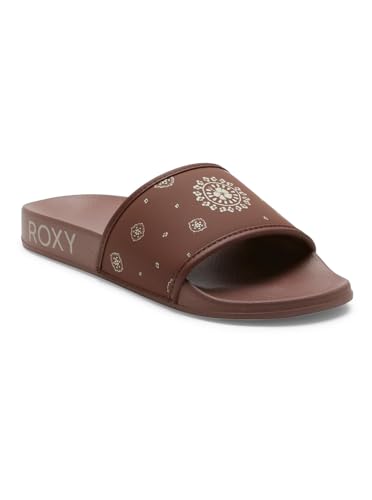 Roxy Damen Slippy Sandale, Chocolate, 39 EU von Roxy