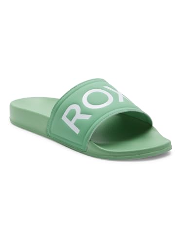 Roxy Damen Slippy Sandale, Green, 38 EU von Roxy