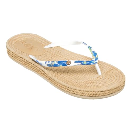 Roxy Damen South Beach III Sandale, Moonlight Blue/White, 41 EU Roxy Damen South Beach III Sandale, Moonlight Blue/White, 41 EU von Roxy