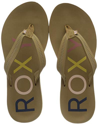 Roxy Damen Vista Sandal for Women Flip-Flop, TAN, 36 EU von Roxy