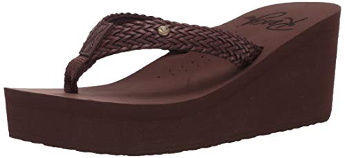 Roxy Damen Women's Mellie Wedge Sandal Keilsandale, Schokoladenbraun, 41 EU von Roxy